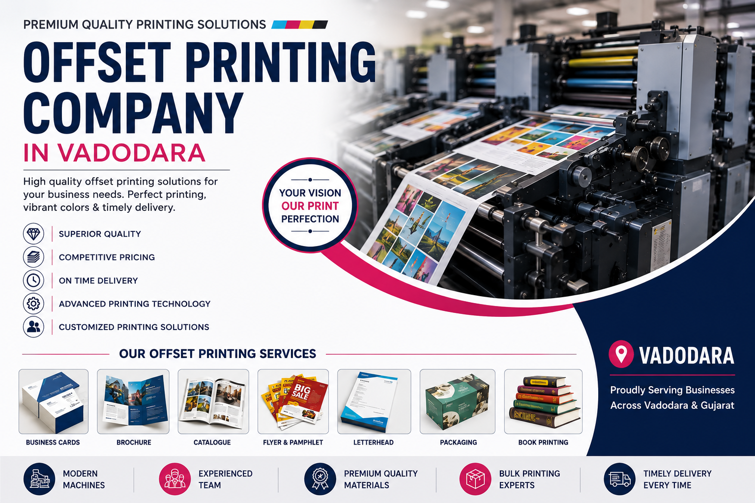 Offset Printing Company in Vadodara | Premium Printing Services